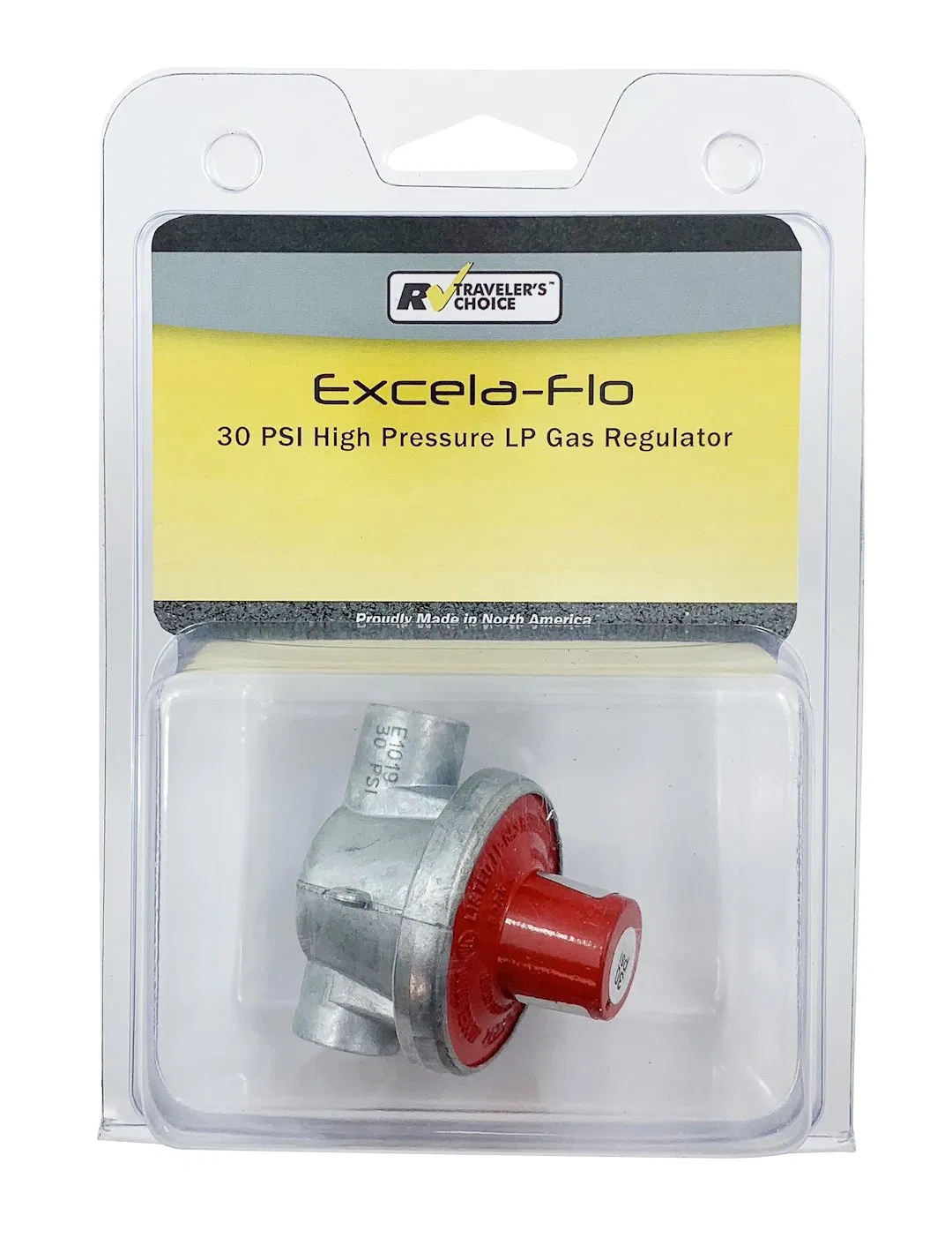 GR13030PTC – TRVLR CHOICE Propane Regulator, Without Shut Off Valve 1/4 Inch Female NPT Inlet and 1/4 Inch Female NPT...